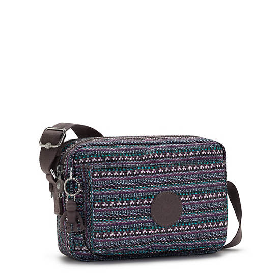 Kipling Abanu Medium Printed Crossbody Väska Marinblå | SE 2192HA